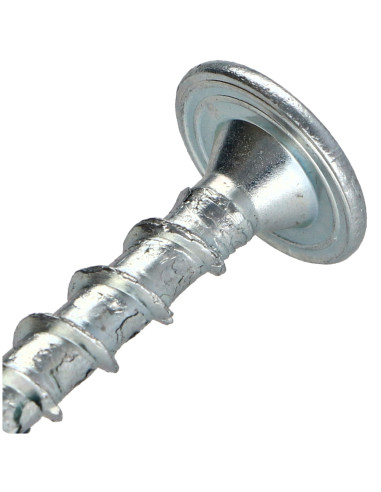 Parafusos de madeira e aglomerado TEKOR cabeça disco TORX T30 cut ponto antifenda tipo 17 6X40 rosca parcial Aço