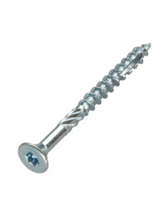 Parafuso de moldura TEKOR cabeça fresada dentado TORX T25 5X60 roscado sobre 32 cut ponto antifenda tipo 17 Aço