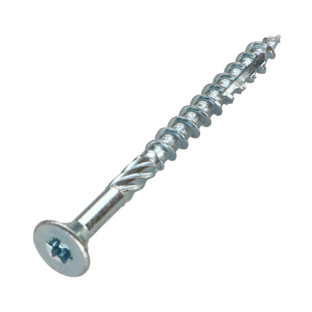 Parafuso de moldura TEKOR cabeça fresada dentado TORX T25 5X60 roscado sobre 32 cut ponto antifenda tipo 17 Aço