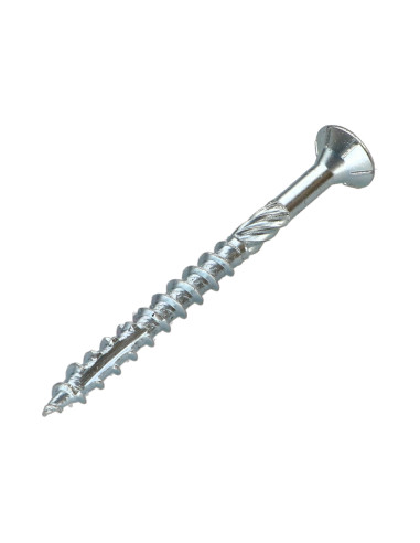 Parafuso de moldura TEKOR cabeça fresada dentado TORX T25 5X60 roscado sobre 32 cut ponto antifenda tipo 17 Aço