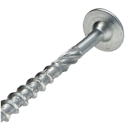Parafusos de madeira e aglomerado TEKOR cabeça disco TORX T30 cut ponto antifenda tipo 17 6X80 rosca parcial Aço