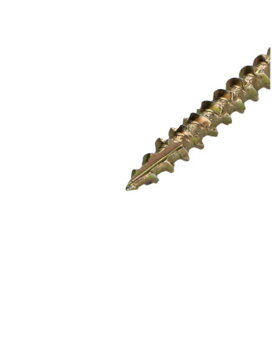 Parafusos de madeira e aglomerado TEKOR cabeça fresada dentado 4X35 rosca total TORX T20 ZBCR3+ cut ponto antifenda