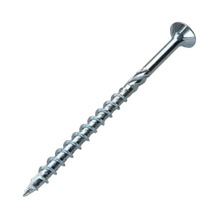 Parafuso de moldura TEKOR cabeça fresada dentado TORX T40 8X100 roscado sobre 60 cut ponto antifenda tipo 17 Aço