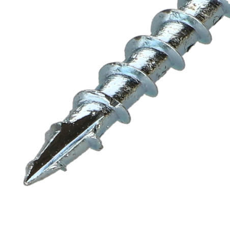 Parafuso de moldura TEKOR cabeça fresada dentado TORX T40 8X100 roscado sobre 60 cut ponto antifenda tipo 17 Aço