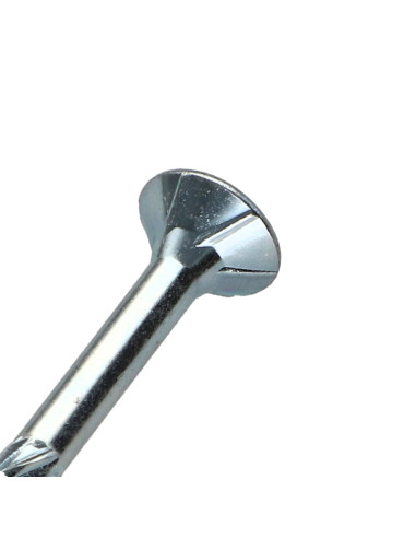 Parafuso de moldura TEKOR cabeça fresada dentado TORX T40 8X100 roscado sobre 60 cut ponto antifenda tipo 17 Aço