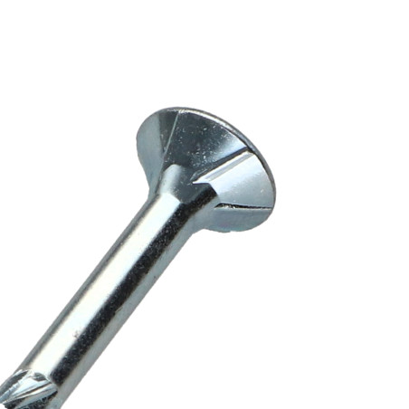 Parafuso de moldura TEKOR cabeça fresada dentado TORX T40 8X100 roscado sobre 60 cut ponto antifenda tipo 17 Aço