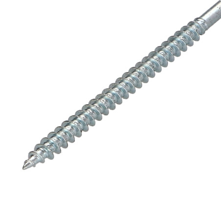 Parafusos de madeira e aglomerado TEKOR cabeça fresada dentado 6X90 roscado sobre 60 TORX T30 Aço zinco branco cut