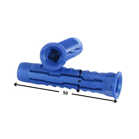 Bucha Nylon 6X50 4ALL RAWLPLUG - Parafuso Express