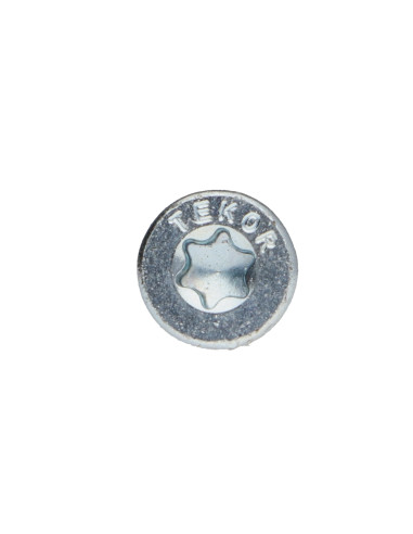 Parafuso de moldura TEKOR cabeça fresada dentado TORX T25 5X80 roscado sobre 47 cut ponto antifenda tipo 17 Aço