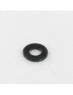 Rondela liso M8X18X1,5 M Aço inoxidável A2 Preto