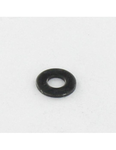 Rondela liso M8X18X1,5 M Aço inoxidável A2 Preto