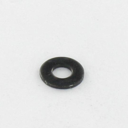 Rondela liso M8X18X1,5 M Aço inoxidável A2 Preto