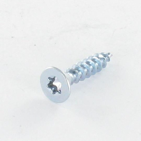 Parafuso de madeira aglomerado cabeça fresada TORX T25 4,5X50 rosca total Aço zinco branco