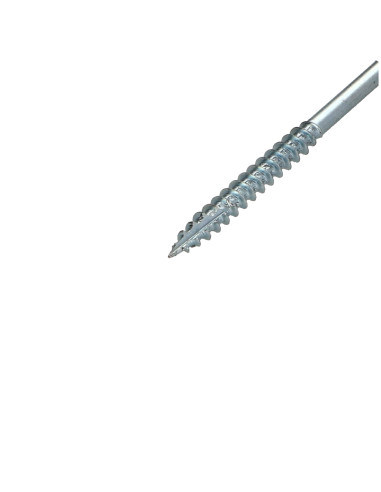Parafusos de madeira e aglomerado TEKOR cabeça fresada dentado Pozi PZ6 5X60 roscado sobre 40 cut ponto antifenda