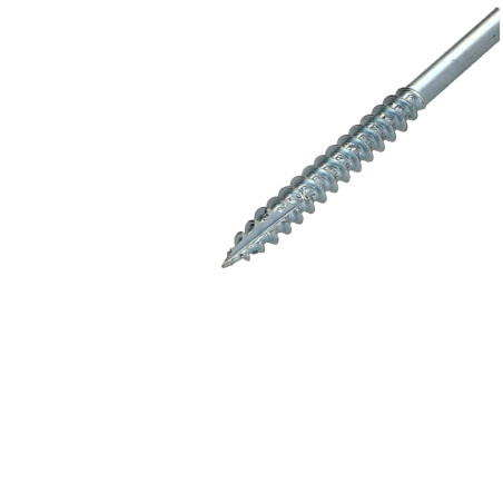 Parafusos de madeira e aglomerado TEKOR cabeça fresada dentado Pozi PZ6 5X60 roscado sobre 40 cut ponto antifenda