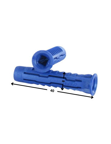 Bucha Nylon 8X40 4ALL RAWLPLUG - Parafuso Express