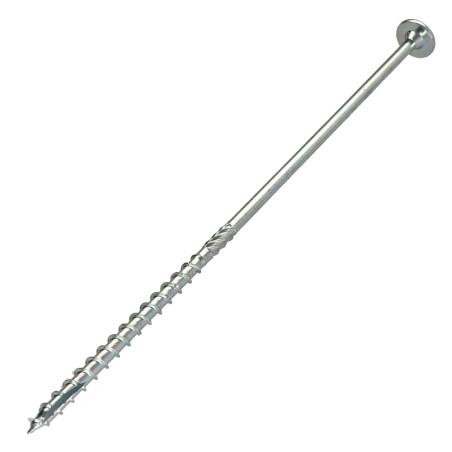 Parafusos de madeira e aglomerado TEKOR cabeça disco TORX T30 cut ponto antifenda tipo 17 6X220 rosca parcial Aço