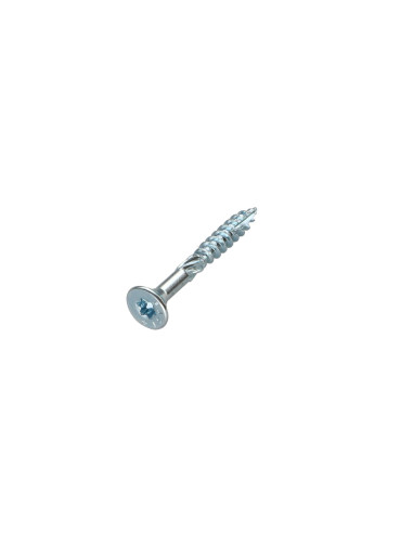 Parafuso de moldura TEKOR cabeça fresada dentado TORX T25 5X40 roscado sobre 22 cut ponto antifenda tipo 17 Aço