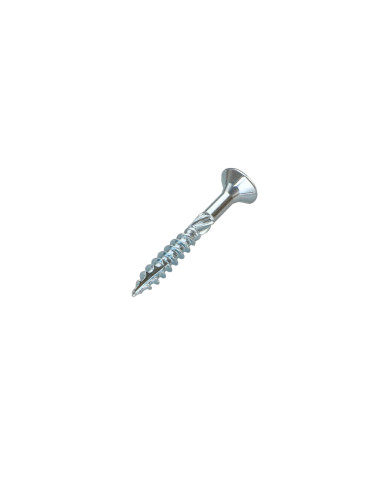 Parafuso de moldura TEKOR cabeça fresada dentado TORX T25 5X40 roscado sobre 22 cut ponto antifenda tipo 17 Aço