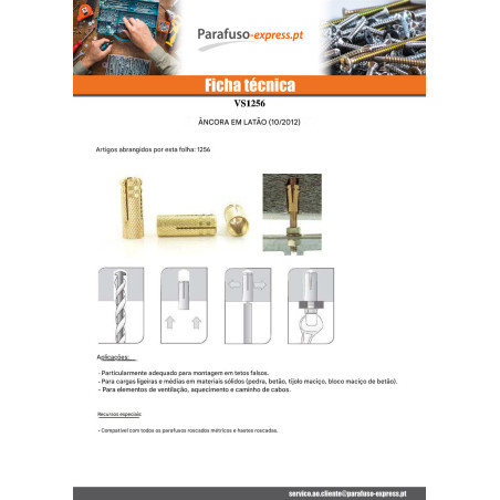 Bucha Bronze 8X23 M6 - Parafuso Express