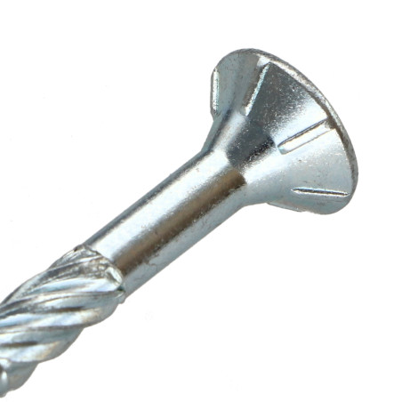 Parafuso de moldura TEKOR cabeça fresada dentado TORX T30 6X70 roscado sobre 40 cut ponto antifenda tipo 17 Aço