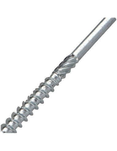 Parafusos de madeira e aglomerado TEKOR cabeça fresada dentado 5X100 roscado sobre 60 TORX T25 Aço zinco branco cut