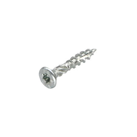 Parafuso de moldura TEKOR cabeça fresada dentado TORX T20 4X25 roscado sobre 15 cut ponto antifenda tipo 17 Aço
