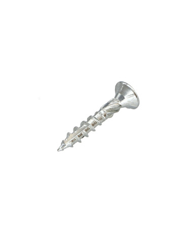 Parafuso de moldura TEKOR cabeça fresada dentado TORX T20 4X25 roscado sobre 15 cut ponto antifenda tipo 17 Aço
