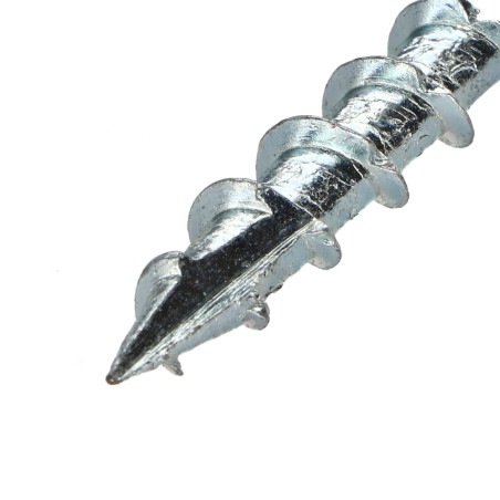 Parafuso de moldura TEKOR cabeça fresada dentado TORX T40 8X80 roscado sobre 50 cut ponto antifenda tipo 17 Aço