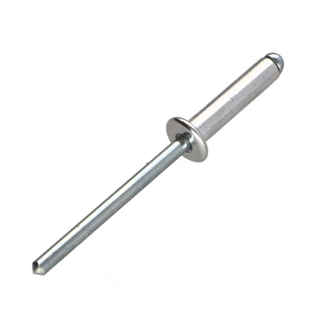 Blindklinknagels Aluminium Staalstaaf 6X10 cabeça plana