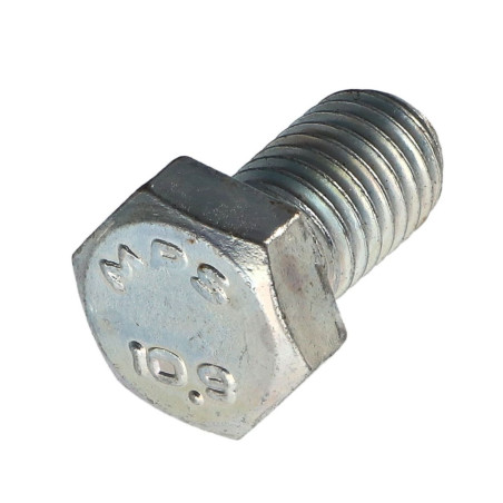 Parafuso de metais cabeça hexagonal passo de rosca esquerda M4X10 classe 10.9 aço geométrico