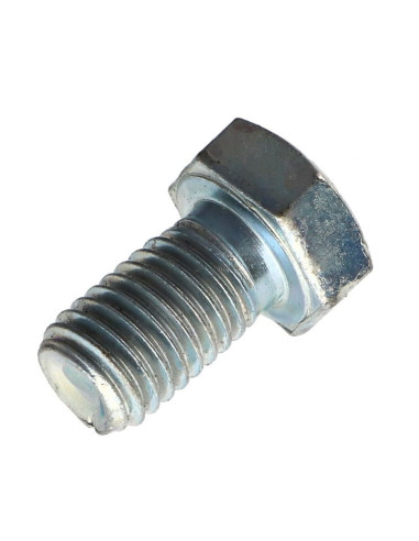 Parafuso de metais cabeça hexagonal passo de rosca esquerda M4X10 classe 10.9 aço geométrico