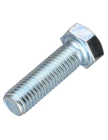 Parafuso de metais cabeça hexagonal passo de rosca esquerda M10X40 classe 10.9 aço geométrico