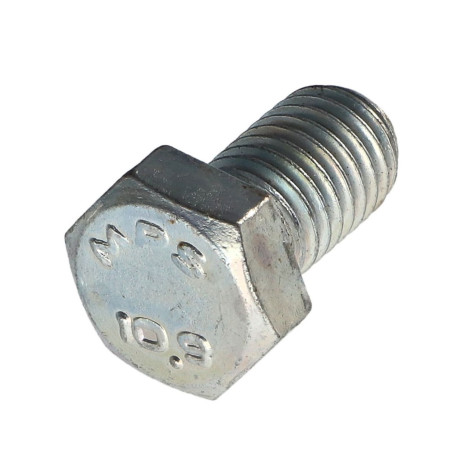 Parafuso de metais cabeça hexagonal passo de rosca esquerda M4X16 classe 10.9 aço geométrico