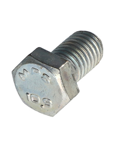Parafuso de metais cabeça hexagonal passo de rosca esquerda M10X20 classe 10.9 aço geométrico