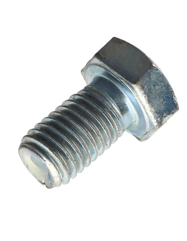 Parafuso de metais cabeça hexagonal passo de rosca esquerda M7X16 classe 10.9 aço geométrico