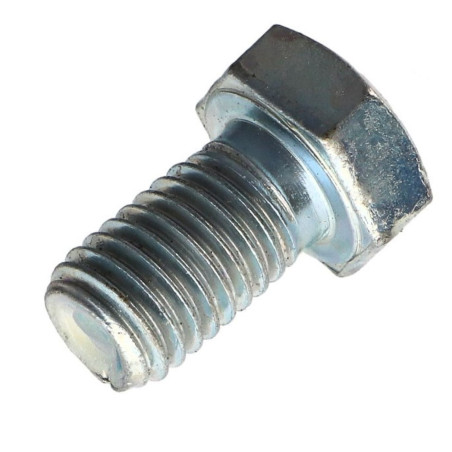 Parafuso de metais cabeça hexagonal passo de rosca esquerda M7X16 classe 10.9 aço geométrico
