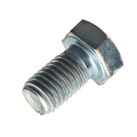 Parafuso de metais cabeça hexagonal passo de rosca esquerda M6X16 classe 10.9 aço geométrico