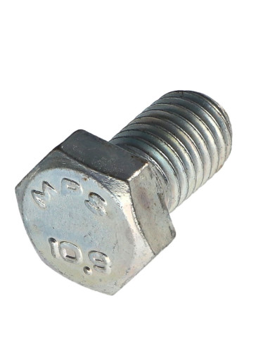 Parafuso de metais cabeça hexagonal passo de rosca esquerda M10X16 classe 10.9 aço geométrico