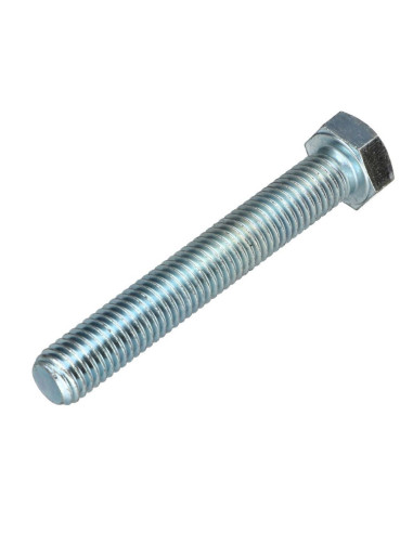 Parafuso de metais cabeça hexagonal passo de rosca esquerda M10X80 classe 10.9 aço geométrico