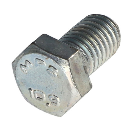 Parafuso de metais cabeça hexagonal passo de rosca esquerda M12X20 classe 10.9 aço geométrico