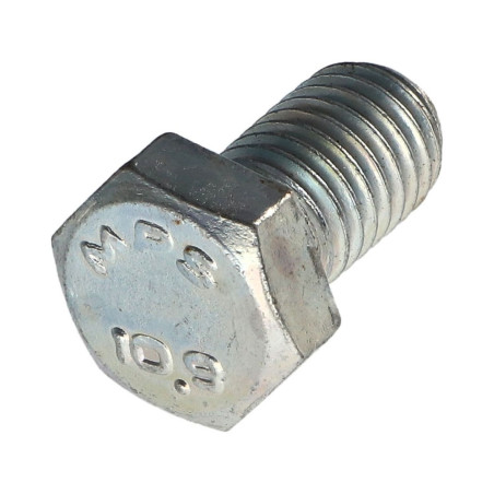 Parafuso de metais cabeça hexagonal passo de rosca esquerda M6X10 classe 10.9 aço geométrico