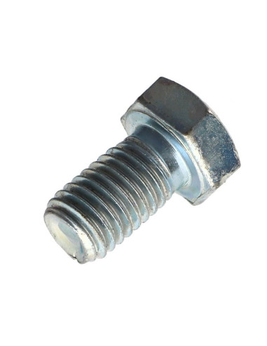 Parafuso de metais cabeça hexagonal passo de rosca esquerda M6X10 classe 10.9 aço geométrico