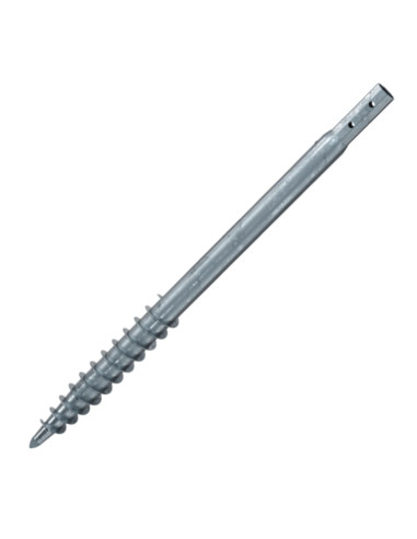 Parafuso de fundação 76X3,6X1500 forte resistência à corrosão Aço galvanizado a quente