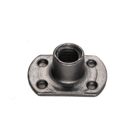 Porca cilíndrica de soldar chefe externo M8 26X18 altura 8 Aço bruto