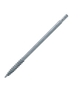 Parafuso de fundação 76X3,6X2000 forte resistência à corrosão Aço galvanizado a quente
