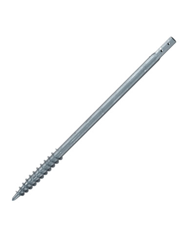 Parafuso de fundação 76X3,6X2000 forte resistência à corrosão Aço galvanizado a quente