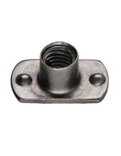 Porca cilíndrica de soldar chefe interno M5 19X11 altura 7,8 Aço bruto