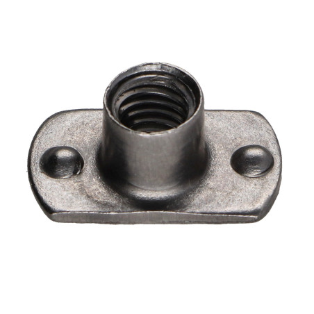 Porca cilíndrica de soldar chefe interno M5 19X11 altura 7,8 Aço bruto