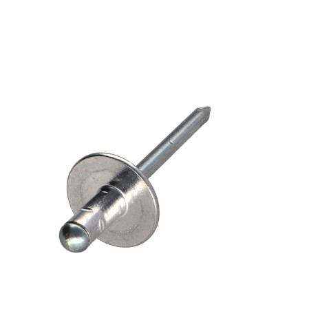 Blindklinknagels Aluminium Staalstaaf 4X10 cabeça larga Multi-serrilha